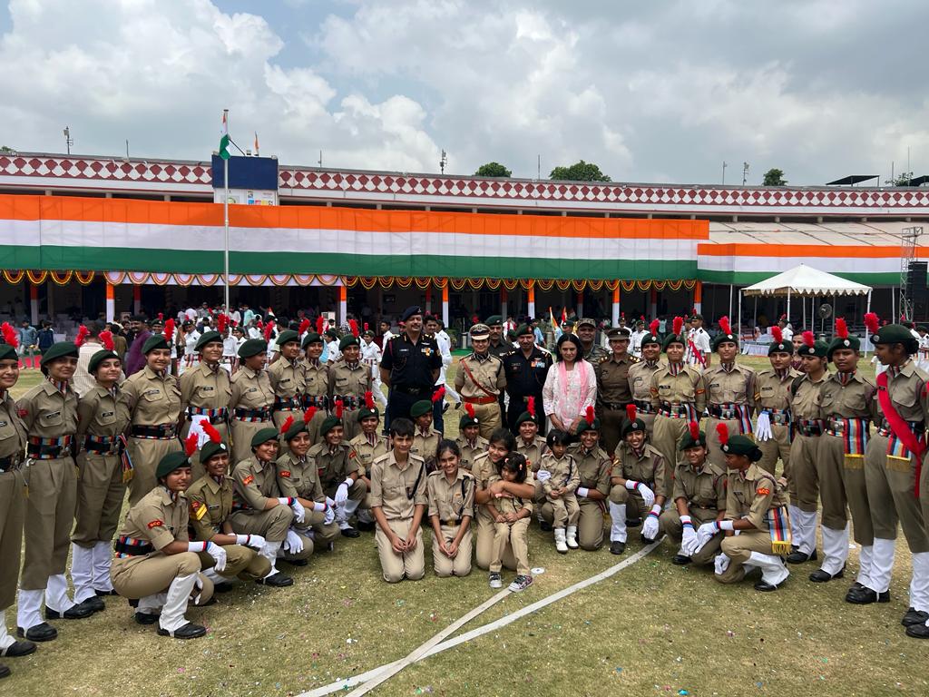 NCC Cadets at SMS Stadium