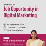 Seminar on job opportunities in digital marketing