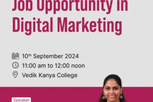 Seminar on job opportunities in digital marketing